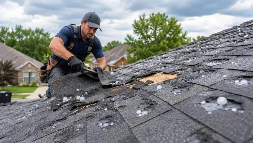 Hail Damage Roof Repair Sugar Land TX