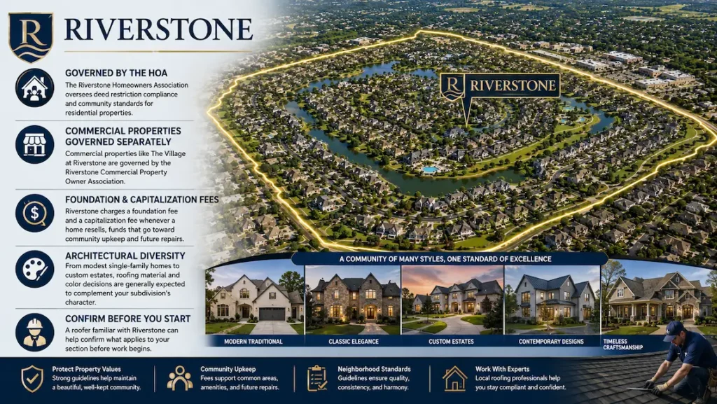 Roof Repair in Riverstone Sugar Land TX
