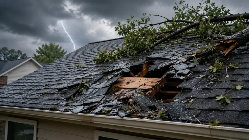 Storm Damage Roof Repair Sugar Land TX