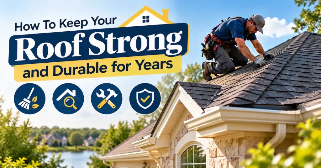 How To Keep Your Roof Strong and Durable for Years